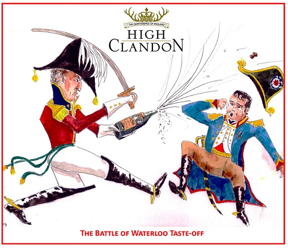 Battle of Waterloo cartoon